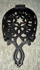 Vintage Wilton Cast Iron    good Luck To All Who Use This Stand    Horseshoe Trivet