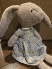 Jellycat Floral Lottie Bunny Small 10  Retired Stuffed Rabbit Flower Dress
