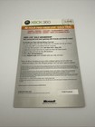 New Microsoft Xbox 360 Live Free 48 Hour Trial Gold Subscription Card