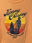 Kenny Chesney Trip Around The Sun Tour 2018 Orange T-shirt Women   s  Size L