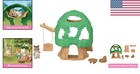 Fun Baby Tree House Set For Creative Play - Includes Slide  Swing   Baby Figure