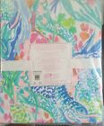 New Pottery Barn Kids Lilly Pulitzer Organic 4pc Queen Sheet Set In Mermaids Cov