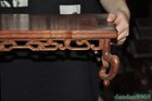 16  Old Chinese China Huanghuali Wood Hand-carved Coffee Table Desk Wooden Table