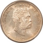 1883 Hawaii 25c - Pcgs Ms-63