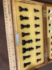 Vintage Magnetic Chess Set - Complete With 32 Chess Pieces