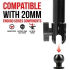 20mm Aluminum Ball With 1 4 -20  6mm  Thru Hole   Enduro 20 Series   Not For