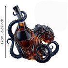 The Kraken Black Spiced Rum Octopus Whiskey Decanter 350ml Decorative Bottle