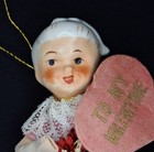 Vhtf Rare Holt Howard Valentine s Day Girl Ornament Pixi Elf 1950s