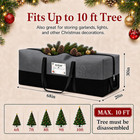 Christmas Tree Storage Bag  Fits 10-12 Ft Artificial Trees  Gray