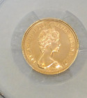 1982 Great Britain Gold 1 2 Sovereign Pcgs Ms64 Great Luster Just Graded  e617