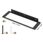 Wine Rack Wall Mounted Wine Bottle Holder Wall Display Rack For Home Decor Black