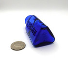 Stunning Fancy  3 Sided Blue Poison Embossed   Poison On Two Sides