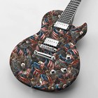 Patriotic Eagles 28 - 18 x46  Hydrographic Film Hydro Dipping