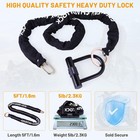 Grentay Bike Chain Lock  5 25 Feet 160cm Heavy Duty Anti Theft Bicycle Chain