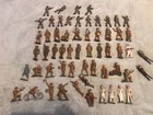Lot Of 58 Manoil barclay  Vtg Lead Metal Dime Store  Toy Soldiers