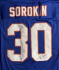 Ny Islanders  Ilya Sorokin  Signed Custom Jersey  Jsa Authentication 