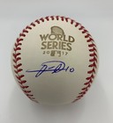 Yuli Gurriel Signed autographed Rawlings Mlb 2017 World Series Baseball--beckett
