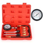 Compression Tester test Gauge  Motorcycle  Car  Outboard Engine  Chainsaw  Red