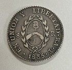 1835 Ra-p Argentina 8reales     Lz20