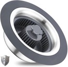 Stainless Steel 3 In 1 Kitchen Sink Drain Strainer Trainer Stopper Drain Basket