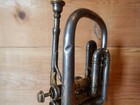 Antique C g  Conn Conn-queror Connqueror Cornet Elkhart Ind  1904