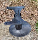 Antique Cast Iron Adjustable School Desk Chair Base - Restored