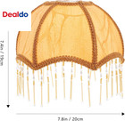 Scalloped Lamp Shade Vintage Lamp Shade Fringe European Lampshade Vintage Replac