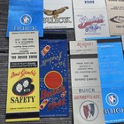 Vtg  Lot Of 13 1940s-80s Buick Dealer Fireball 8 Matchbook Covers A21 Car