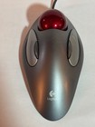 Logitech Trackman Marble Wheel Usb Mouse T-bc21 P n 810-000767    B Rack B X