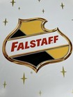 Vintage Falstaff Beer Tray Metal 13  Breweriana As-is Used Scratched Retro Cool