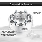 Weisen 4pcs 2  Wheel Spacers 6x139 7mm For Can Am Maverick R max   2024-2026   