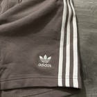 Adidas Originals 3-stripe Fleece Sweat Shorts Brown Pockets Drawstring Jp0995