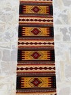 Vintage Beautiful Hand Woven Mexican Zapotec Wool Weaving Kilim Rug Carpet