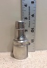 Vintage Sterling Silver Stamp Dispenser 3 Piece W  Moistener Champagne Bottle