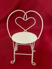 Vintage Miniature Dollhouse Furniture 6 Pc Bed Table 2 Chairs Rocker High Chair 
