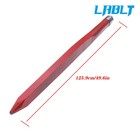 Lablt 49  Square Hay Spike Bale Spear Wide Tine Spike Skid Conus For Tractor