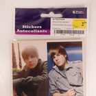 Justin Bieber Sealed Sticker Pack 6 Sheets 2010 Sandylion Trends Bravado St6jbar