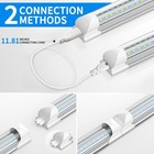 T8 2ft 4ft 5ft 6ft 8ft Led Tube Light 14w 90w Linkable Garage Shop Light Fixture
