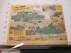 Newspaper Ad 1954 Westinghouse Portable Radio Batteries Beach Swimsuit Comic