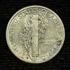 Mercury Silver Dime  1941 D  Au  Lot   9049-54-593