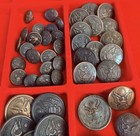 Antique Us Army Great Seal Buttons Lot 50  Pre-wwi Wwi Wwii Vintage Maker Marks