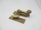 Victorian Brass Sash Window Latch Lock Fastener Catch Old Handle Antique Vintage