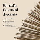 Calmveda Amber Incense Sticks Resinous - Ultra Luxurious  40  Thick Sticks