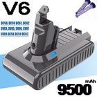 9500mah V6 Replacement Battery For Dyson V6 Sv06 Handheld Vacuum Animal Battery