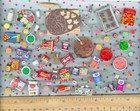 Dollhouse Miniature Baking Christmas Cookies In Progress Set-up     468