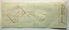 A m  Holter Hardware Helena Montana 1892 Cancelled Check First National Bank