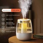 2l Humidifiers Ultrasonic Warm   Cool Mist Led Humidifier Top Fill For Bedroom