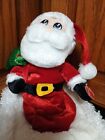 Rare Dan Dee Christmas Santa Chimney Hat Animated Sings Collectors Choice Read