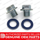 Genuine Toyota Lexus Oem Oil Drain Plug 90341-12012   Gasket 90430-12031  2 Set 