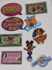 Lot Of 54 Vintage Vending Machine Stickers 2001-2002